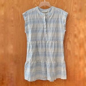 Marie Oliver tunic dress, silk linen blend, size small